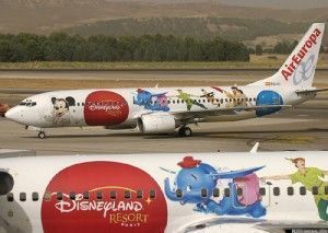 Personajes Disney - Air Europa