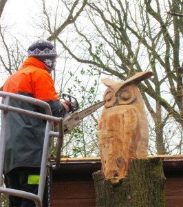 Jardineros artistas en Madera