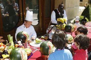 Arte con comida
