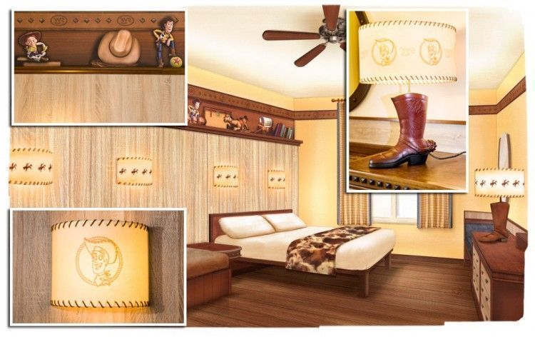 Decoración Disney Hotel Cheyenne 2017
