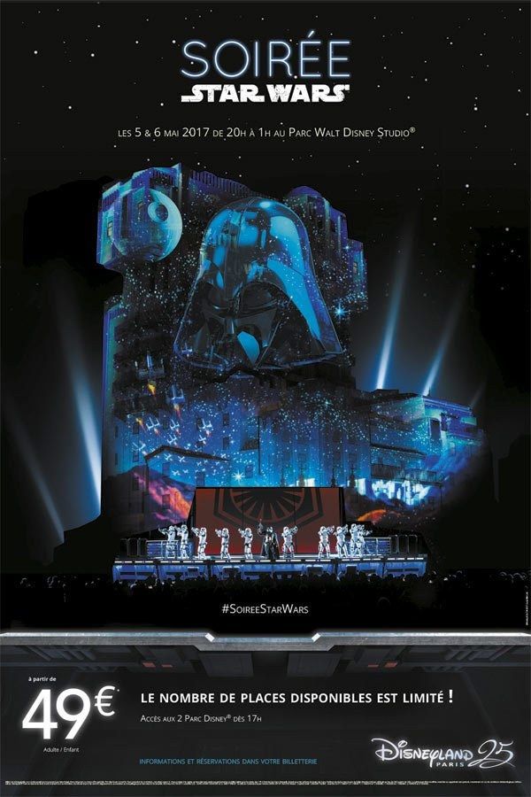 Star Wars Night - cartel