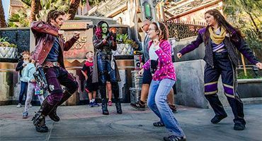 Guardianes de la Galaxia Awesome Dance-Off
