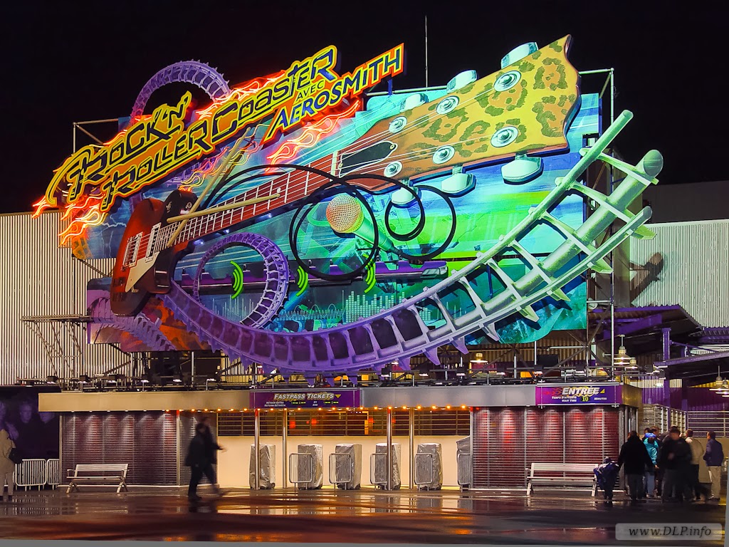 Rock n Roller Coaster avec Aerosmith en Disneyland Paris