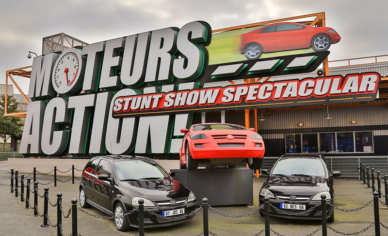 Moteurs Action Stunt Show Spectacular en Backlot Disneyland Paris