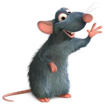 Remy, el protagonista de Ratatouille