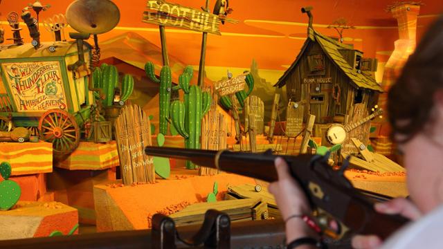 Rustler Roundup Shootin Gallery