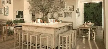 Cocina italiana fresca y moderna en Vapiano.