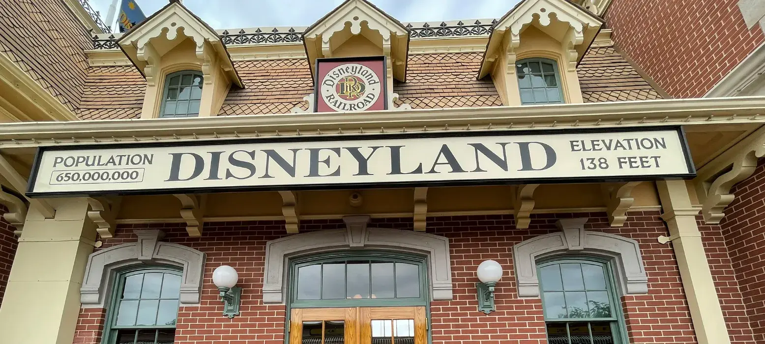 Disneyland Railroad en Main Street Station