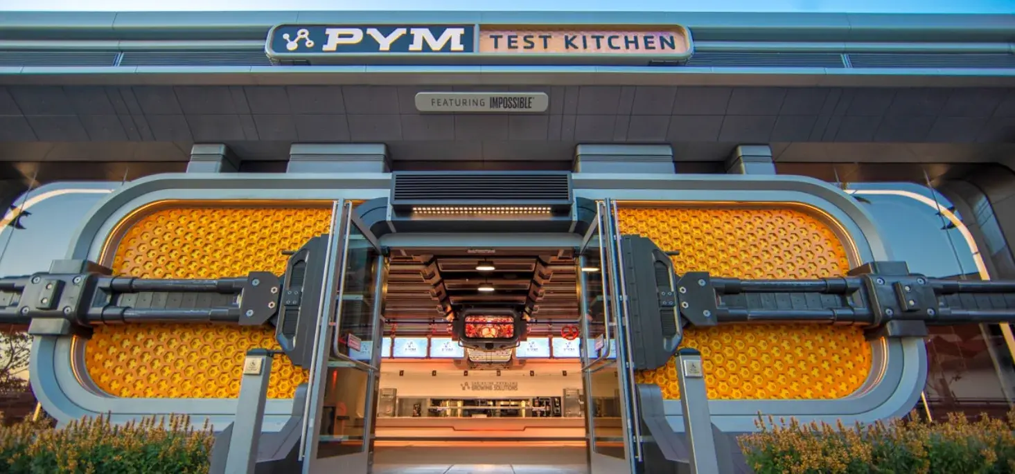 PYM Test Kitchen restaurante en Avengers Campus