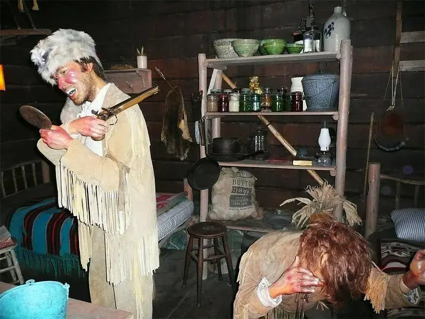 Escena del Sheriff dentro de Fort Comstock