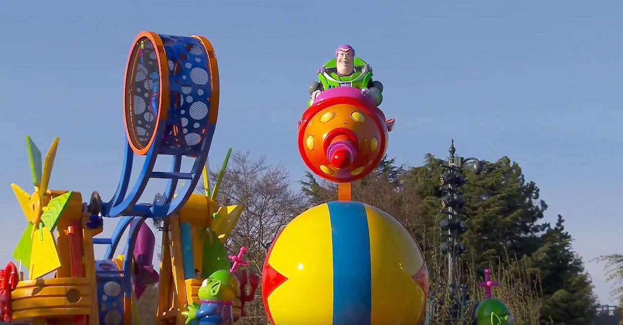 Detalles de la carroza de Toy Story