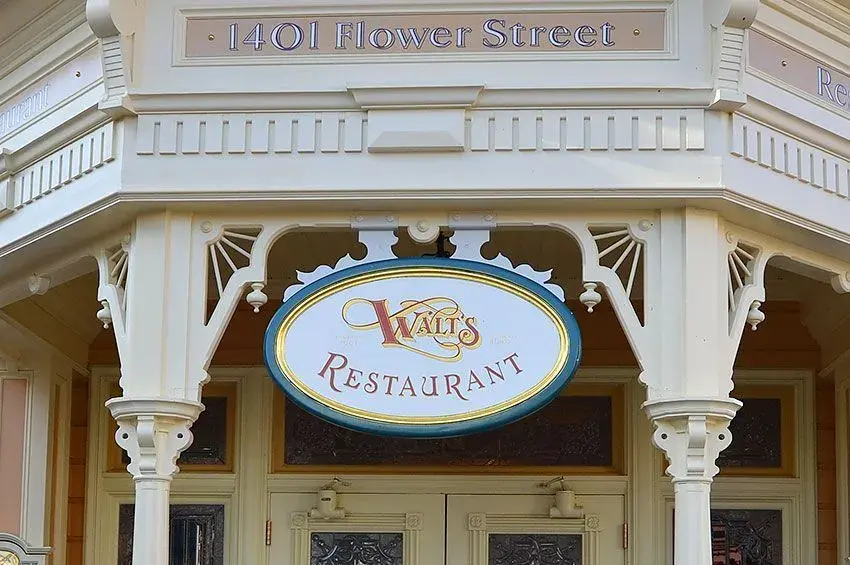 Walt's Restaurant - Fachada exterior en Main Street