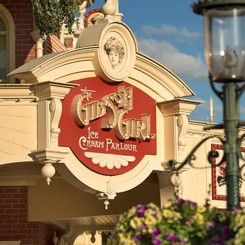 The Gibson Girl Ice Cream Parlor en Disneyland París