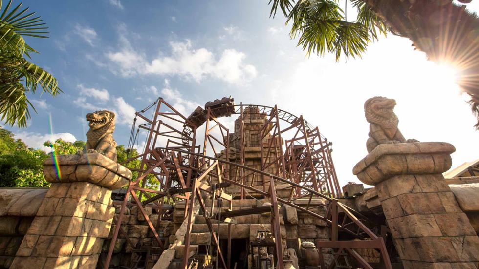 Indiana Jones et le Temple du Péril en Disneyland Paris
