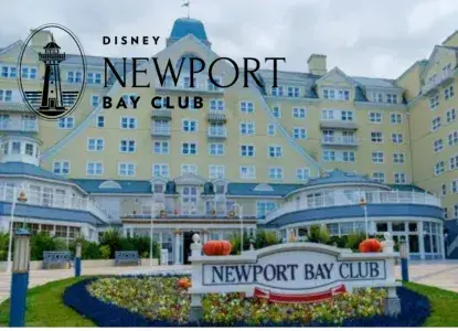Disney Newport Bay Club, hotel náutico en el lago Disney
