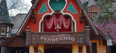 Les Voyages de Pinocchio en Disneyland Paris