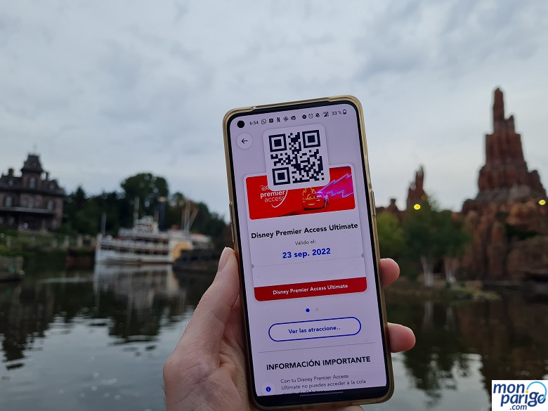 Acceso rápido a atracciones populares con el servicio Premier Access